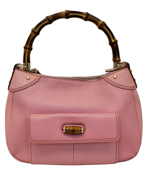 gucci bamboo top handle bag pink|where to buy gucci bamboo bag.